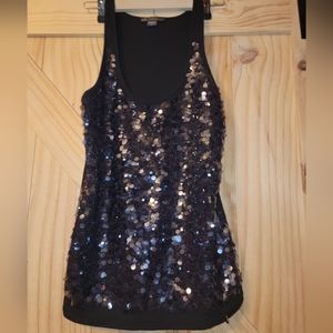 Armani exchanche sequin tank